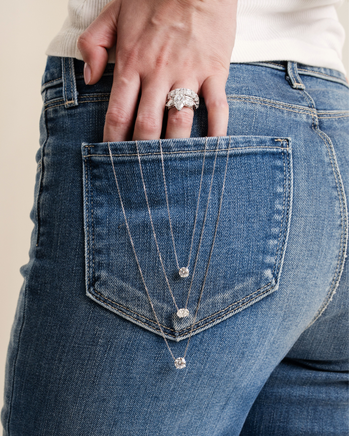 Diamond Pendants & Necklaces