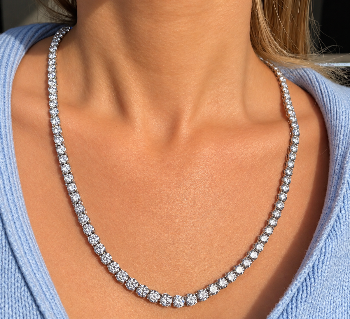 Diamond Tennis Necklace