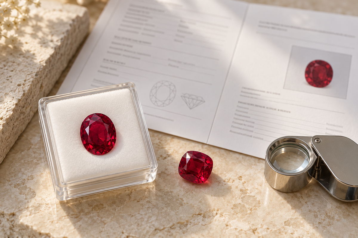 What's the Difference Between
a Ruby and a Pink Sapphire?