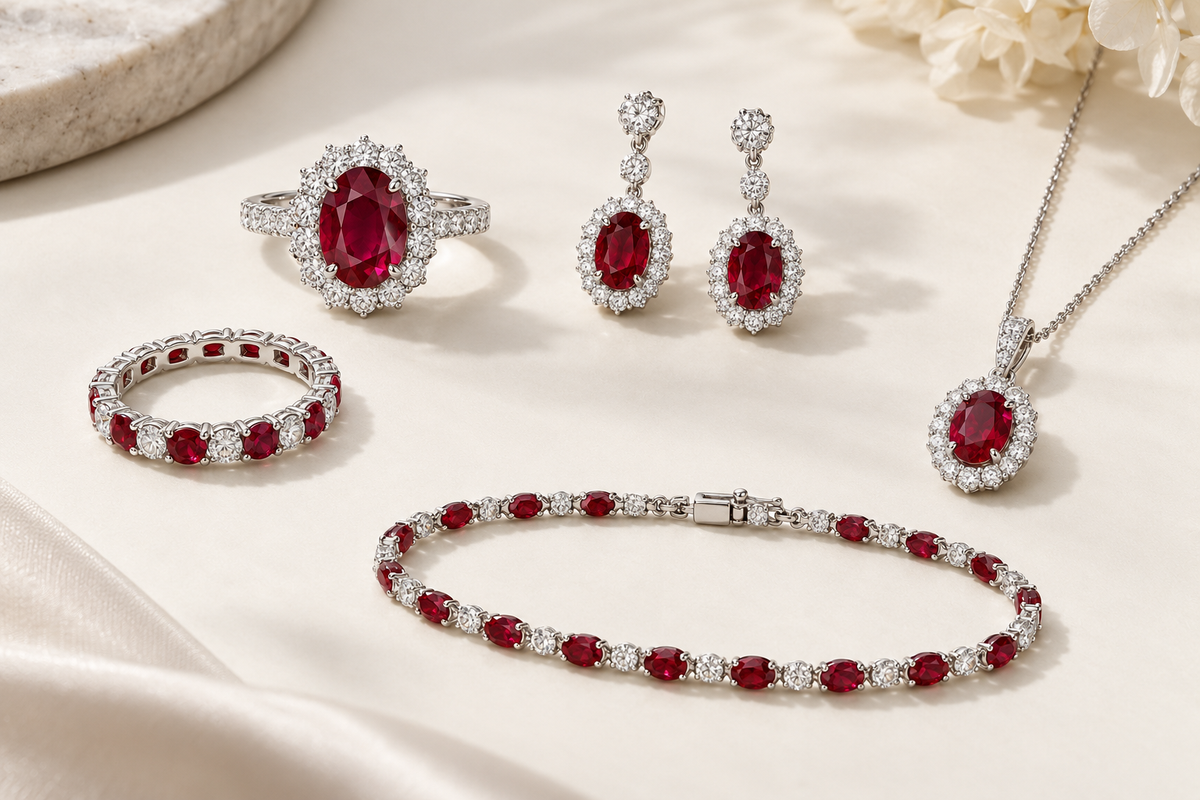 Which Metal Looks Best With a Ruby?