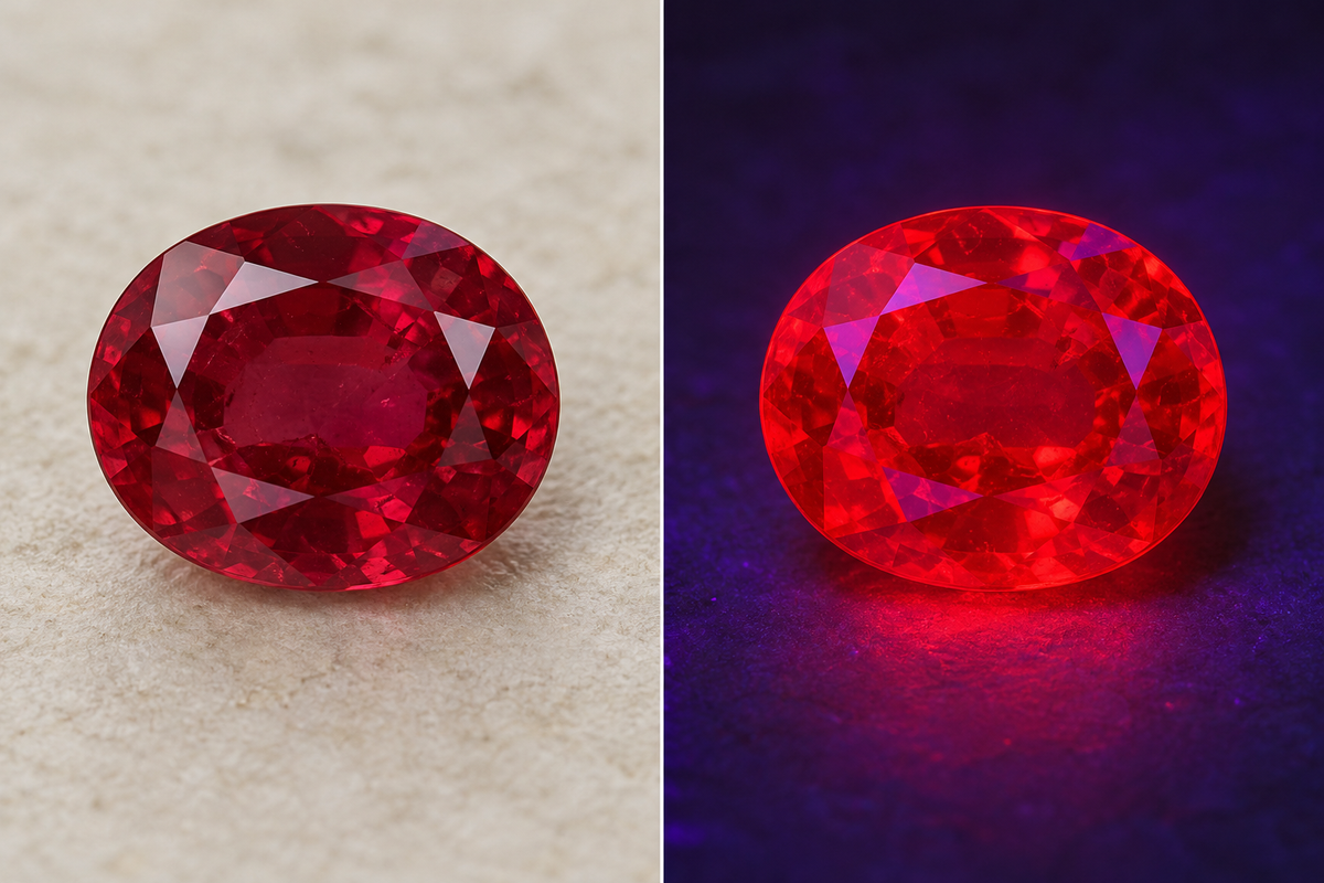 Does Fluorescence Matter in a Ruby?