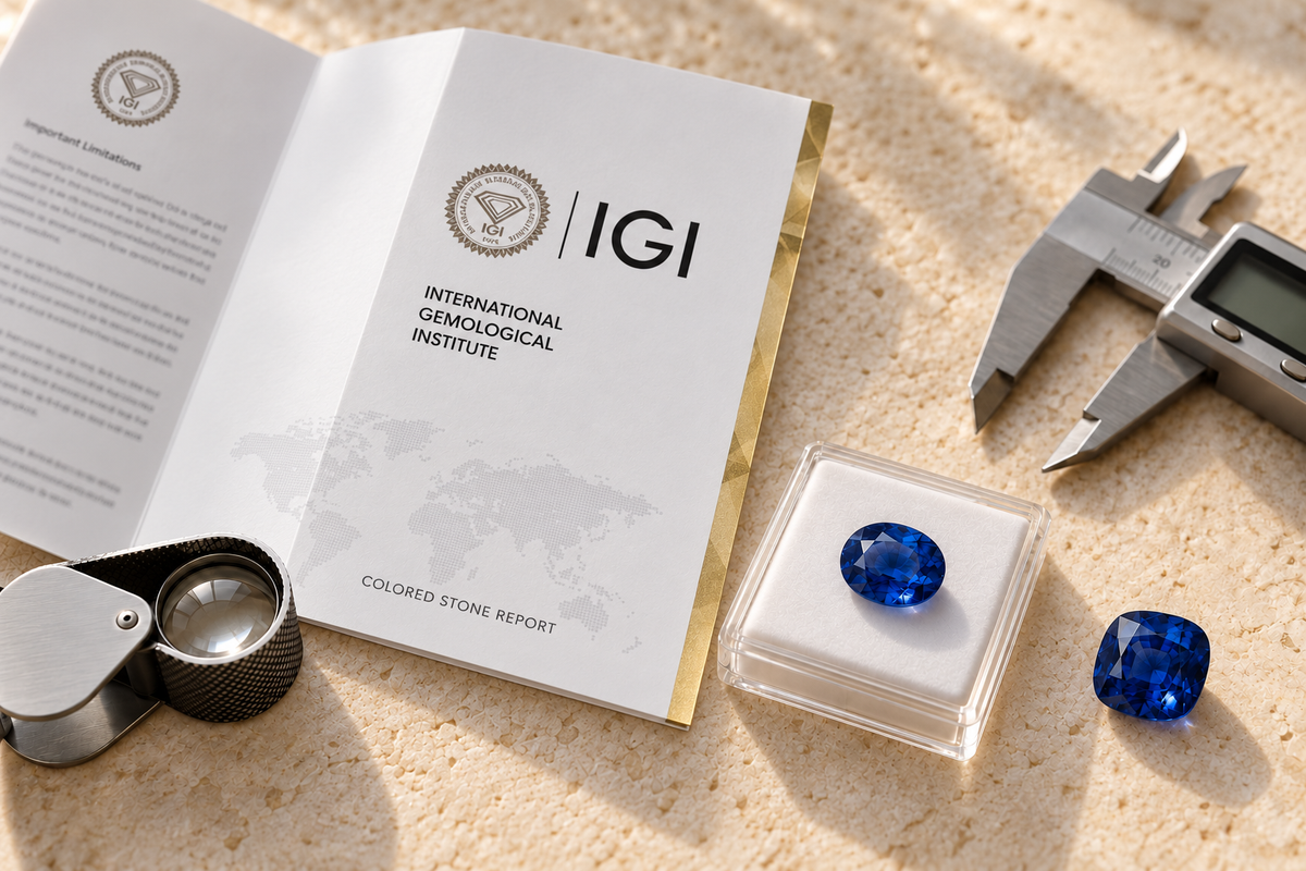 What Does a Gemstone
Certificate Tell You?