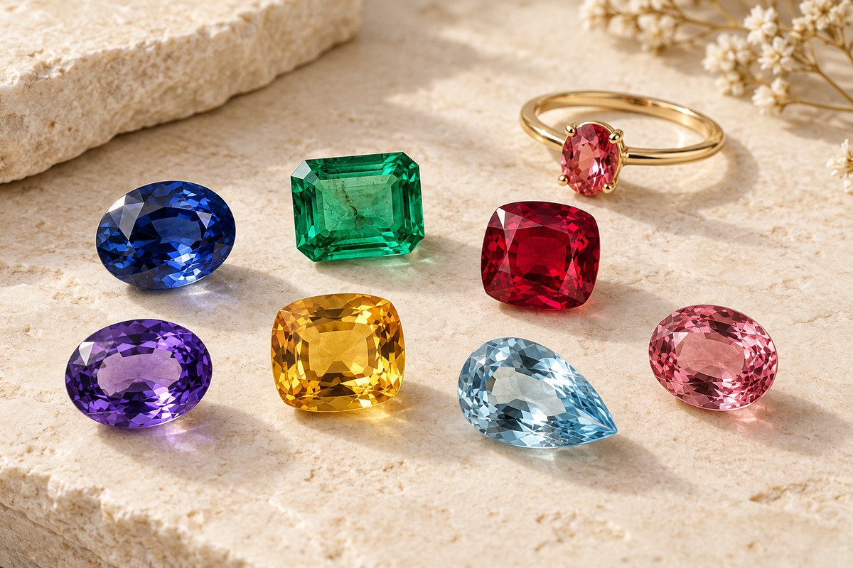 Choosing a
Coloured Gemstone