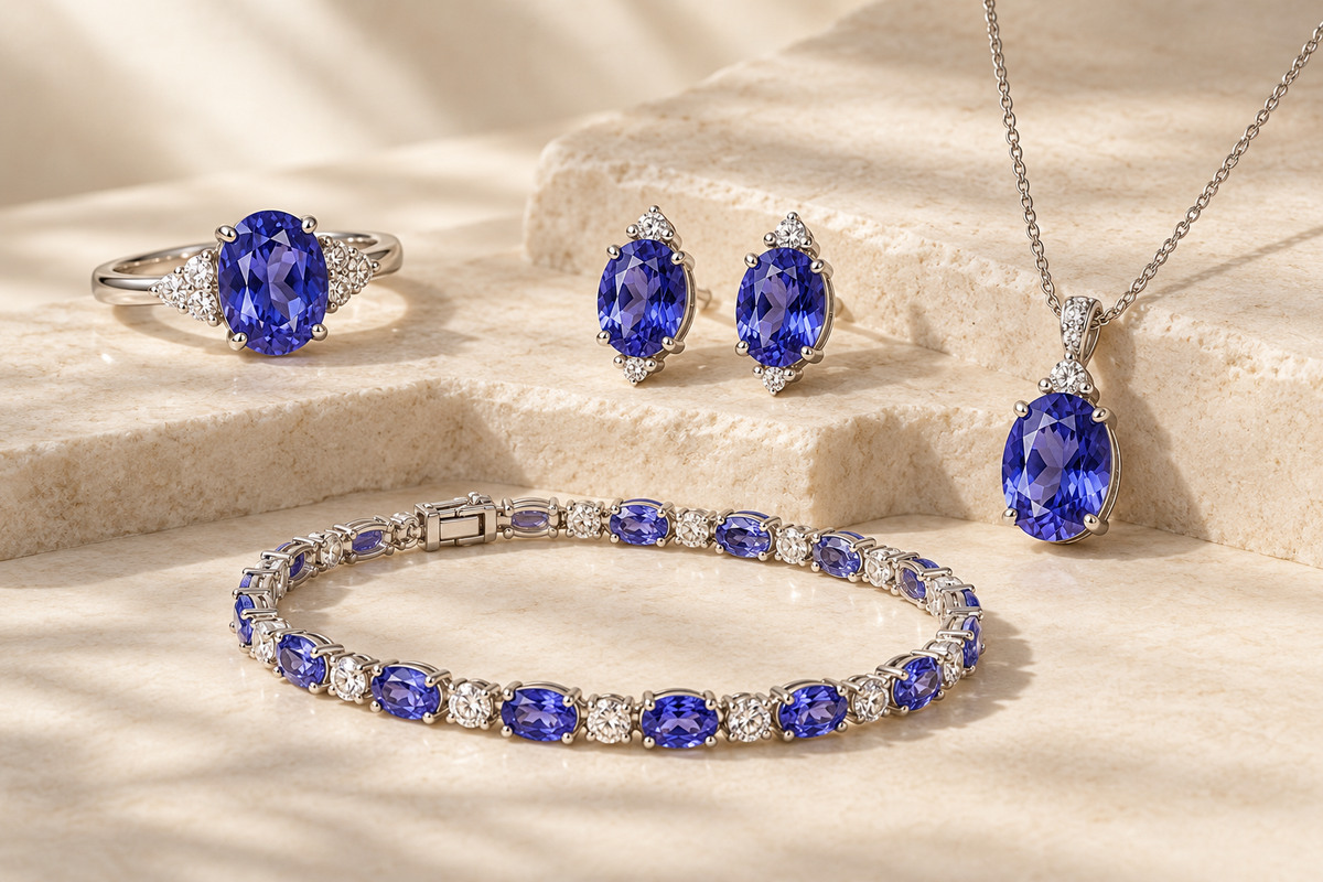 Which Jewellery Suits Tanzanite Best?