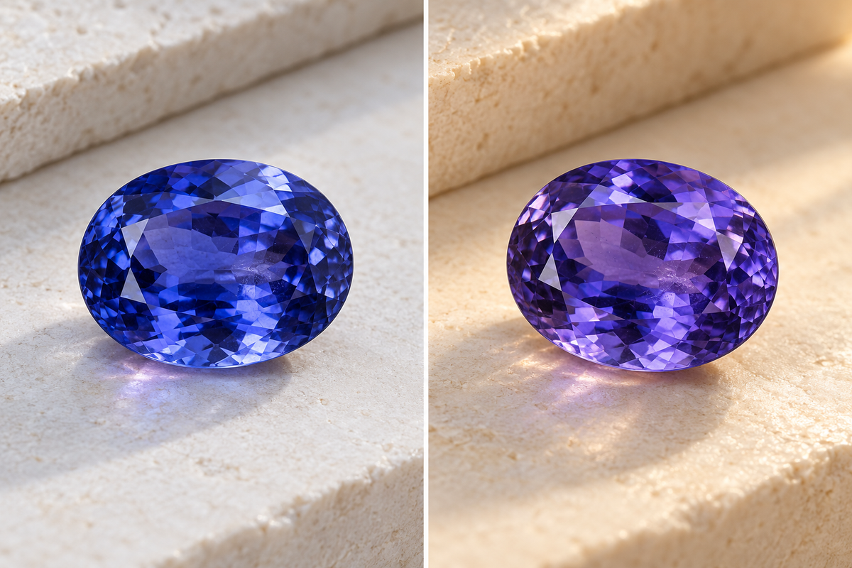 Why Does Tanzanite Change Colour?