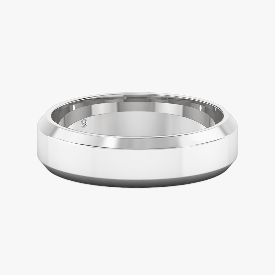 18K White Gold