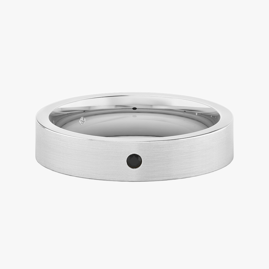 18K White Gold