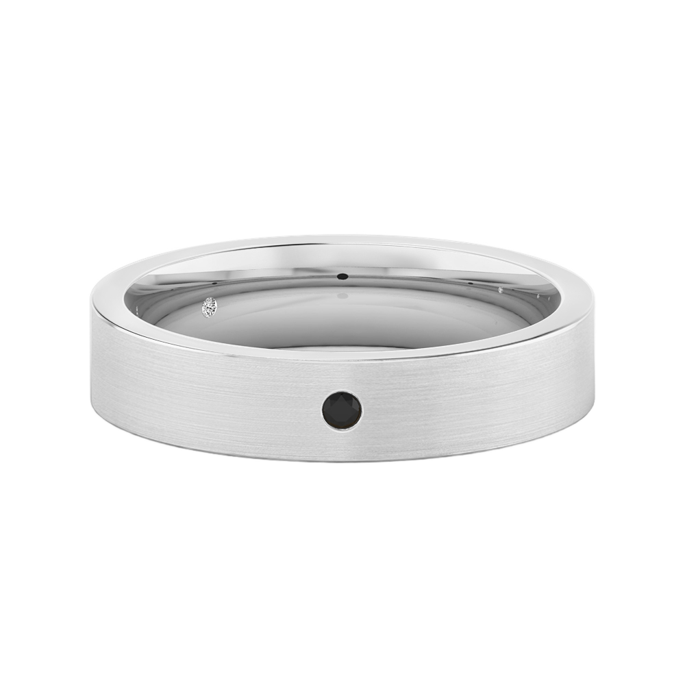 18K White Gold