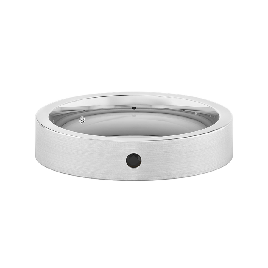 18K White Gold