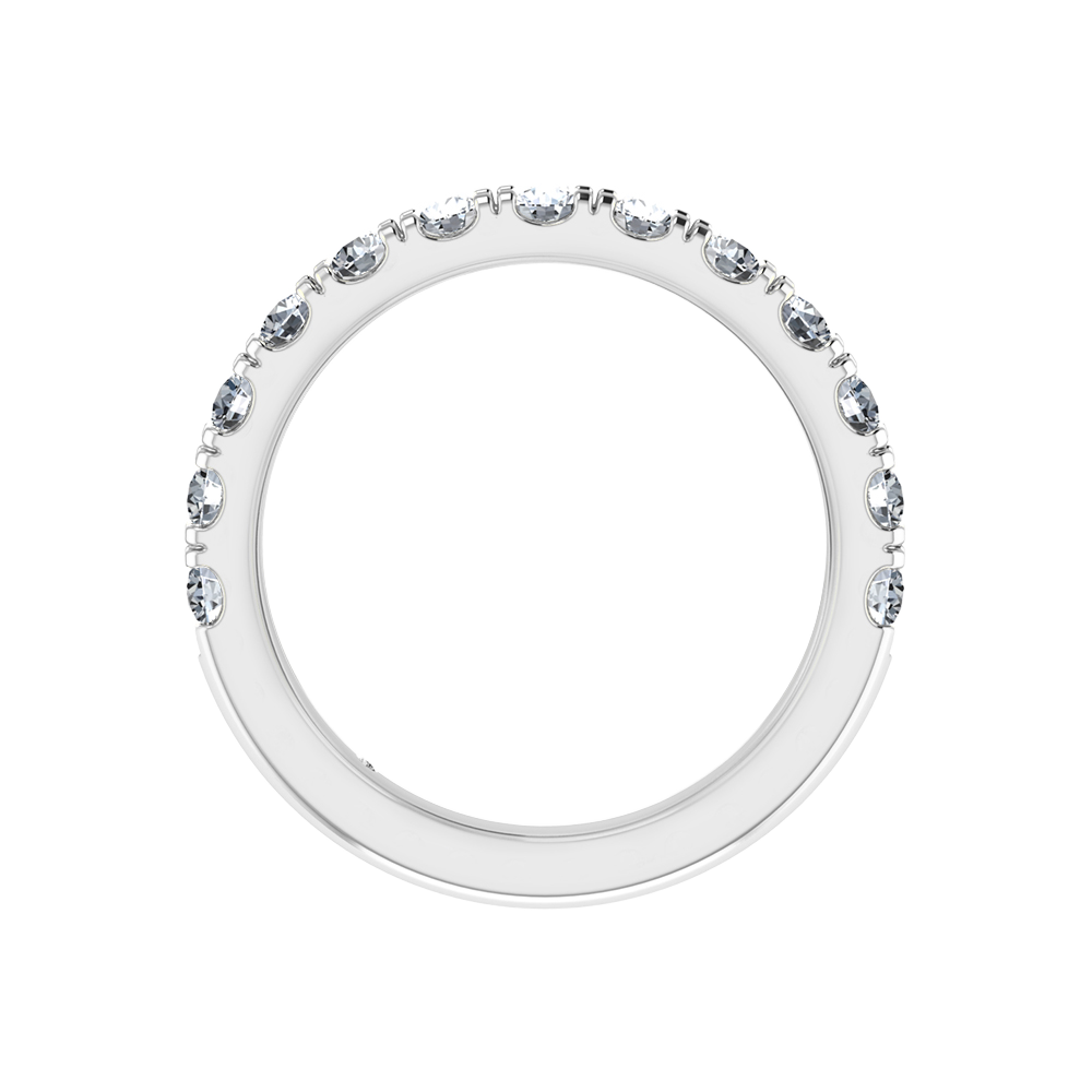 18K White Gold