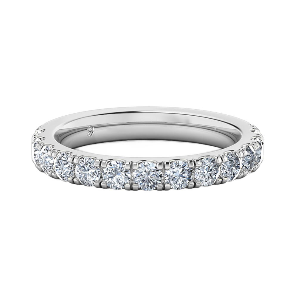 18K White Gold