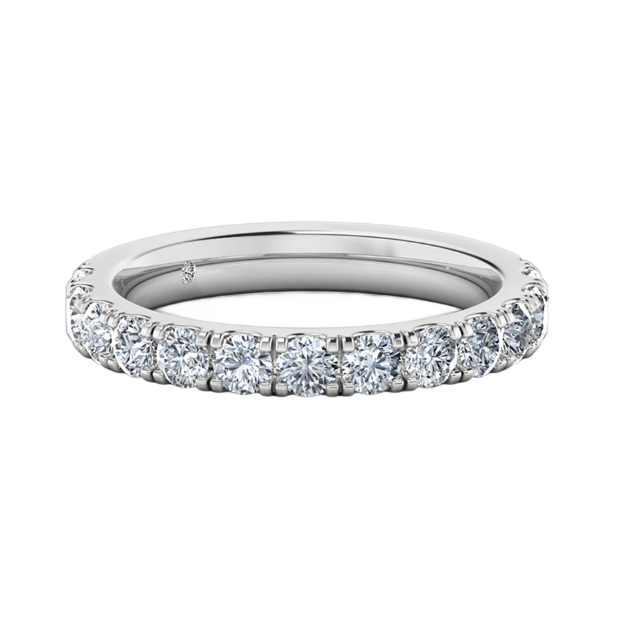 18K White Gold