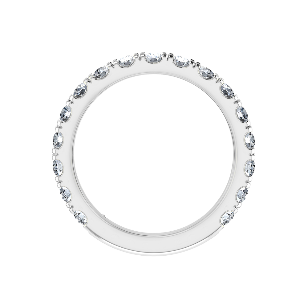 18K White Gold