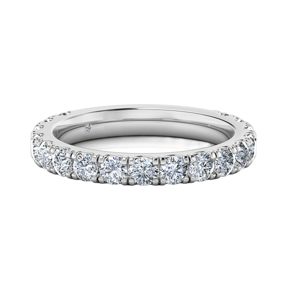 18K White Gold