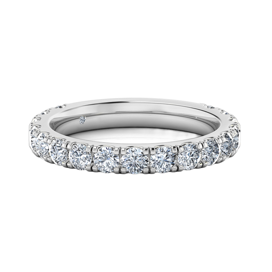 18K White Gold