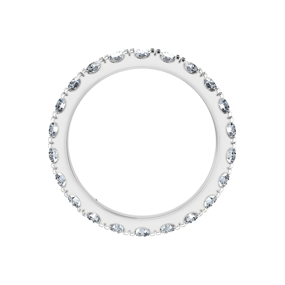 18K White Gold