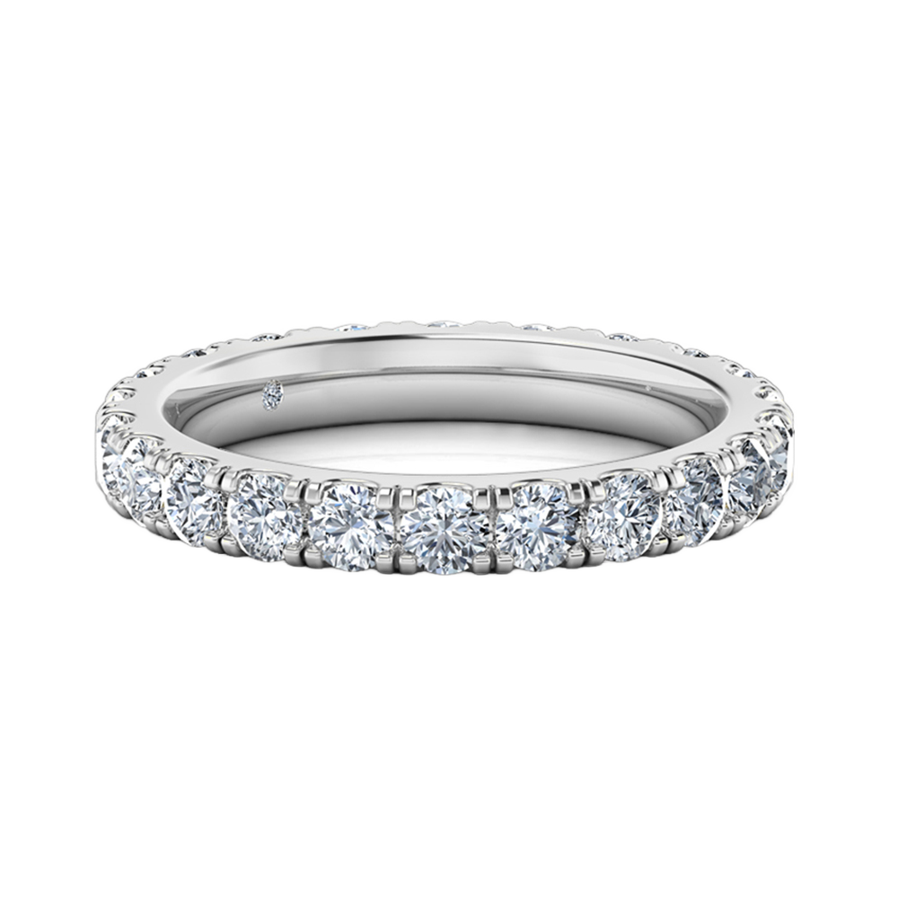 18K White Gold