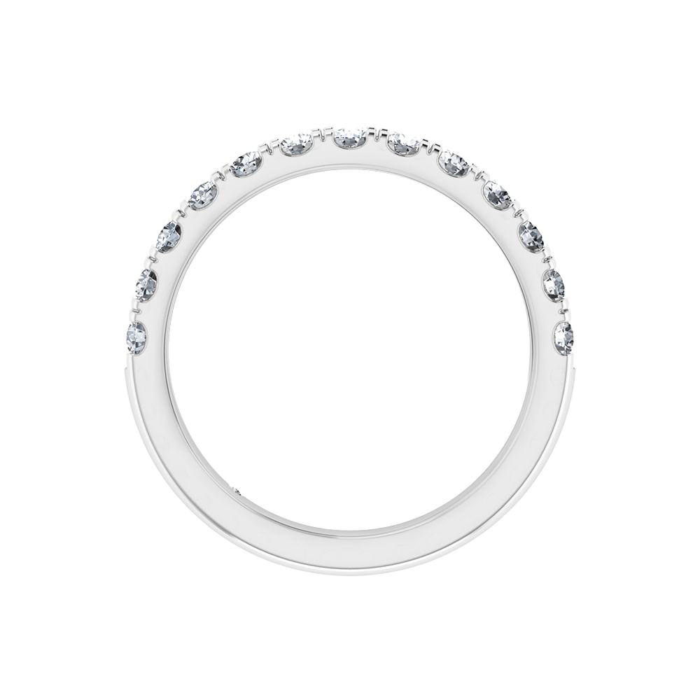 18K White Gold