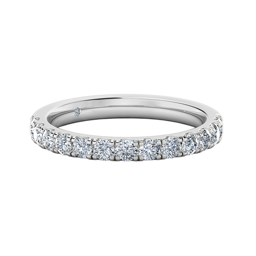 18K White Gold