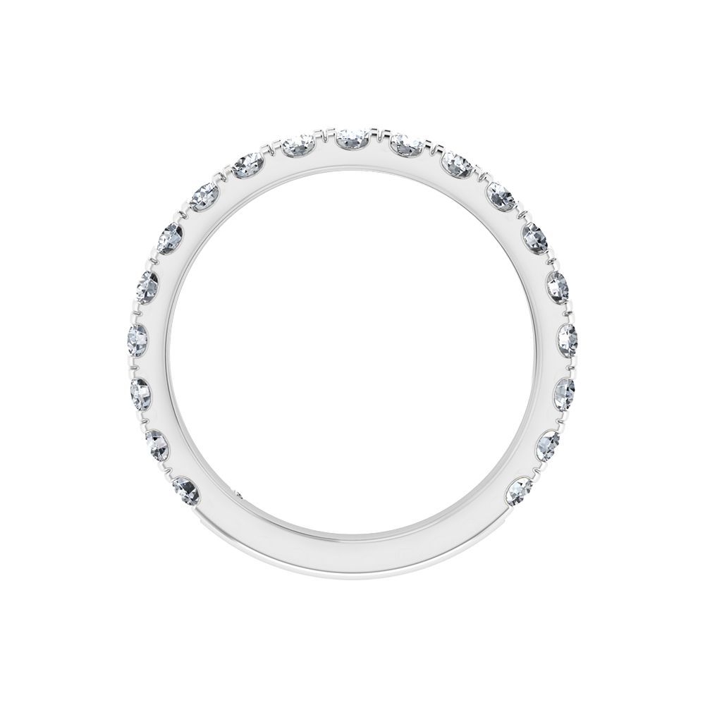 18K White Gold