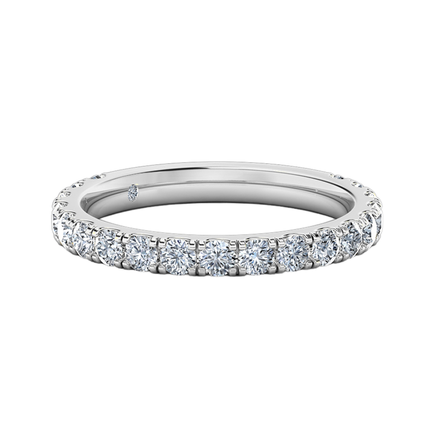 18K White Gold