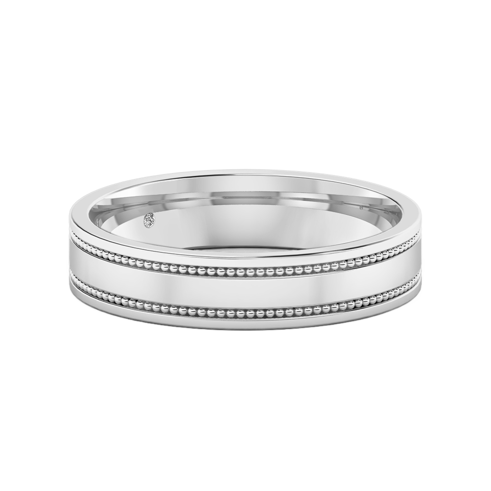18K White Gold