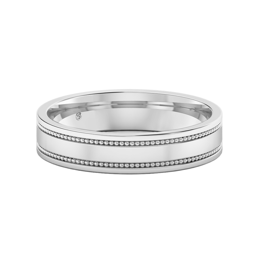 18K White Gold