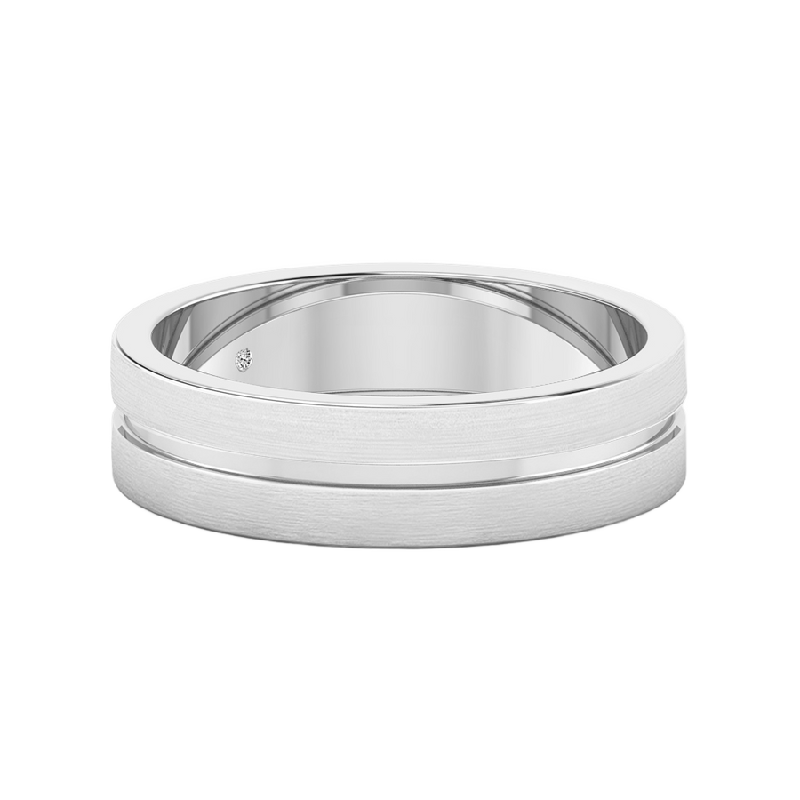 18K White Gold