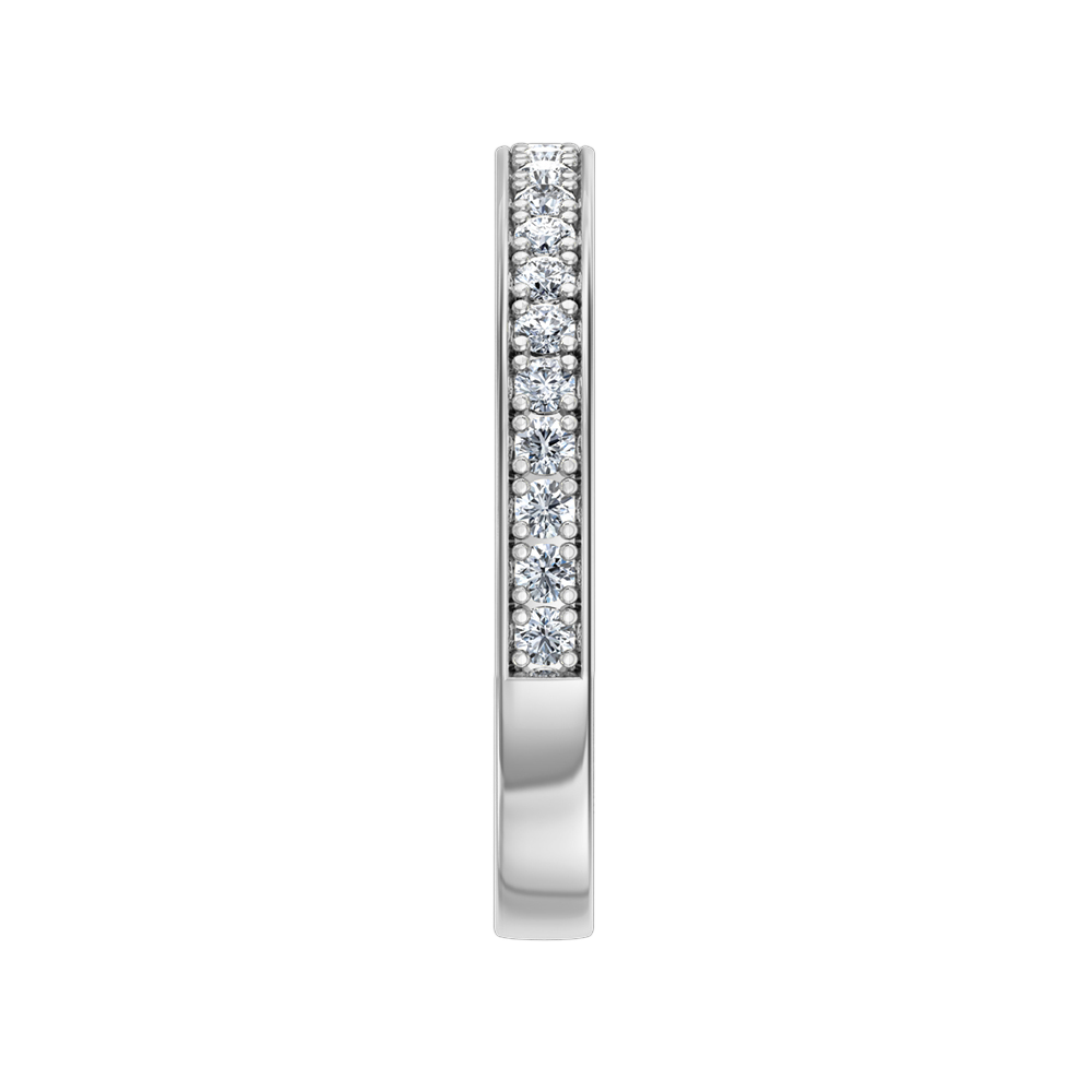 18K White Gold