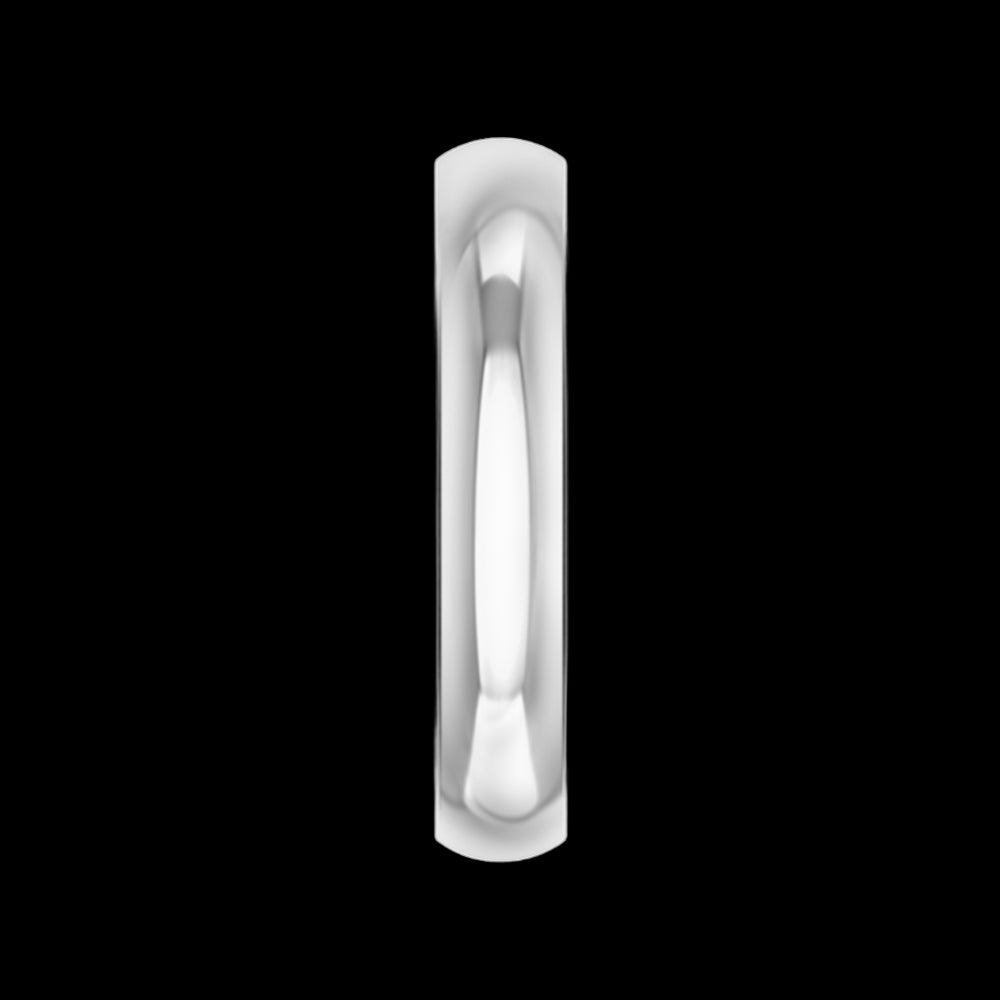 18K White Gold