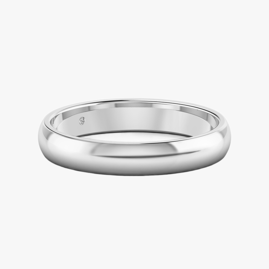 18K White Gold