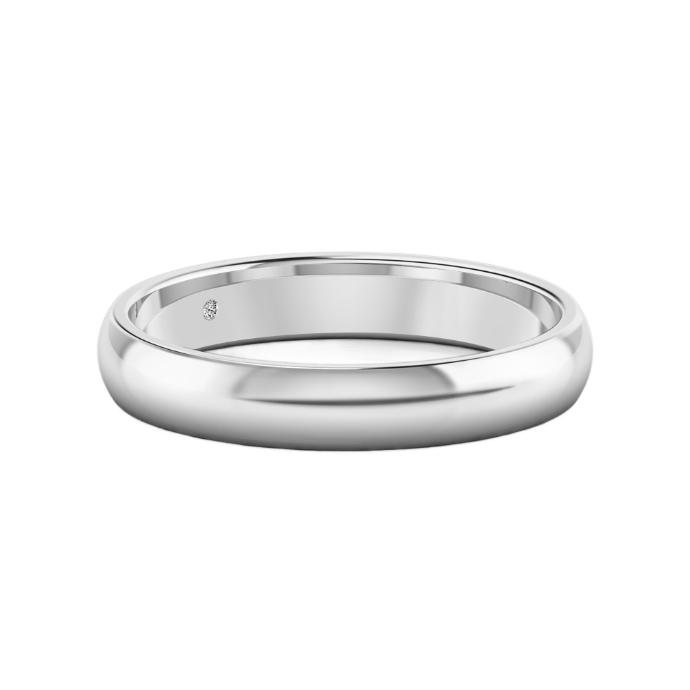 18K White Gold