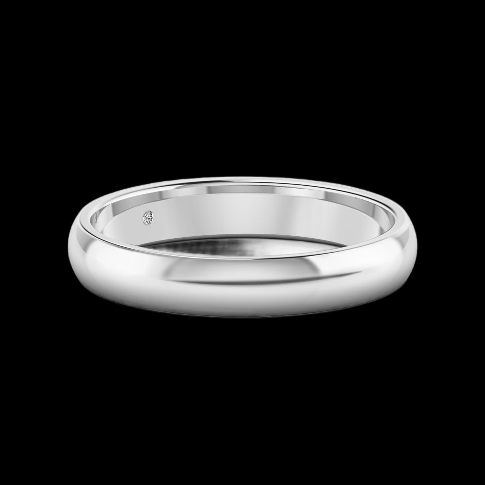 18K White Gold