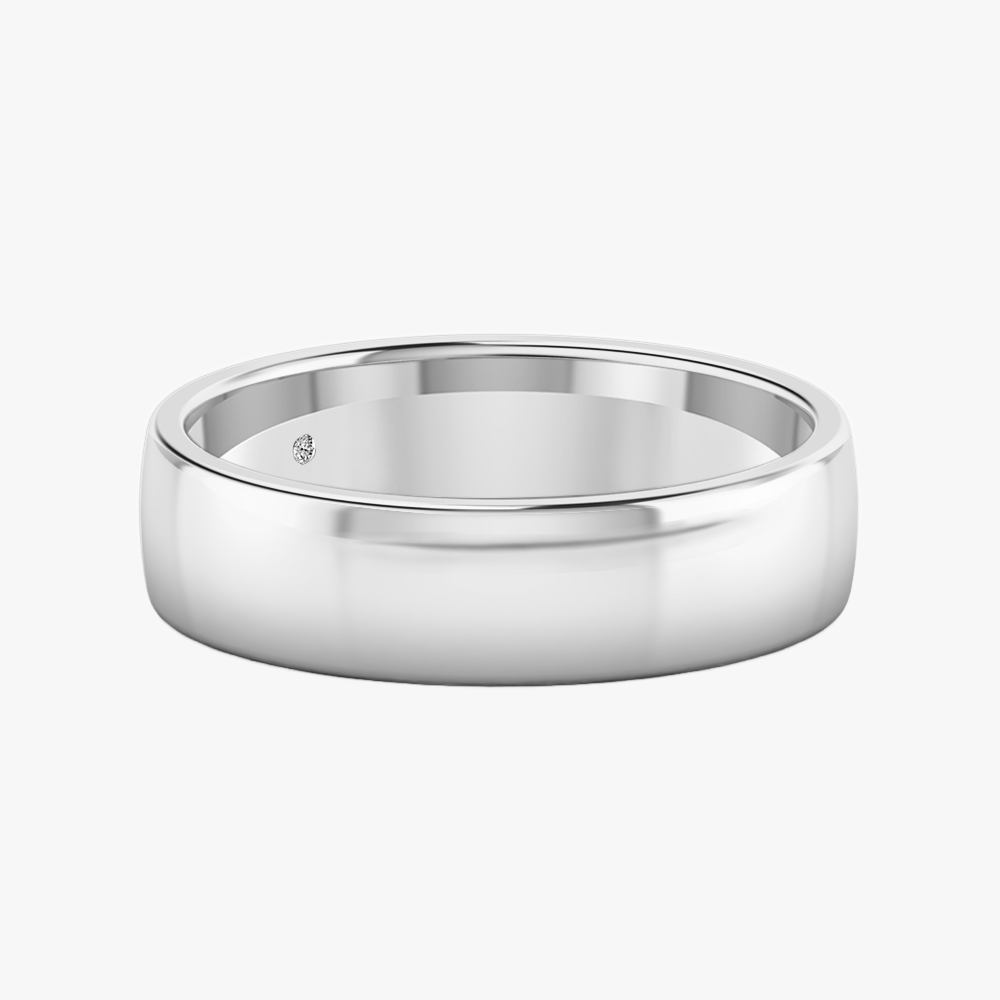 18K White Gold