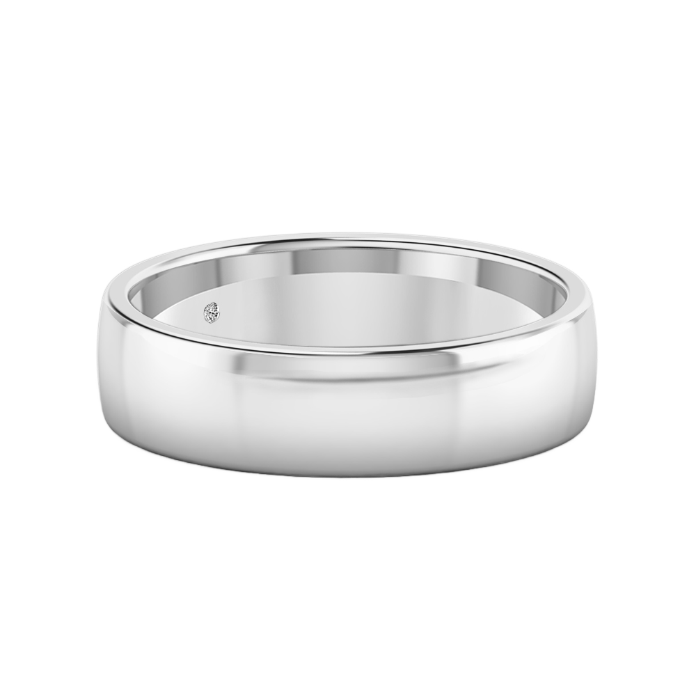 18K White Gold