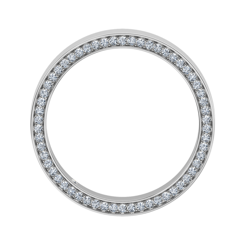 18K White Gold