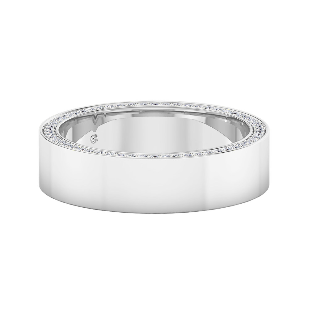 18K White Gold