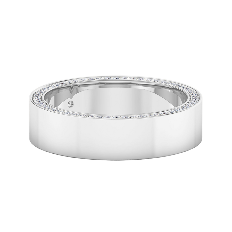 18K White Gold