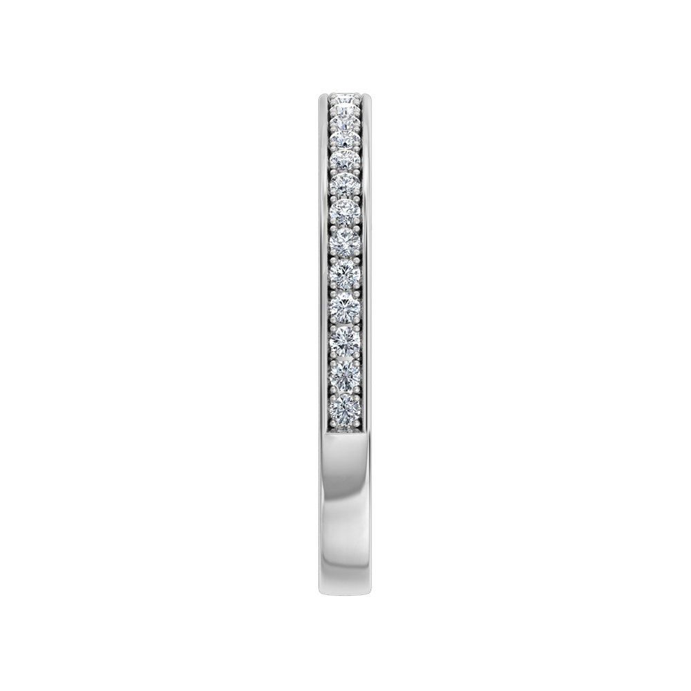 18K White Gold