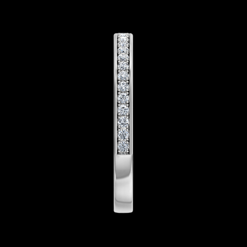 18K White Gold