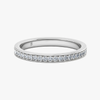 18K White Gold