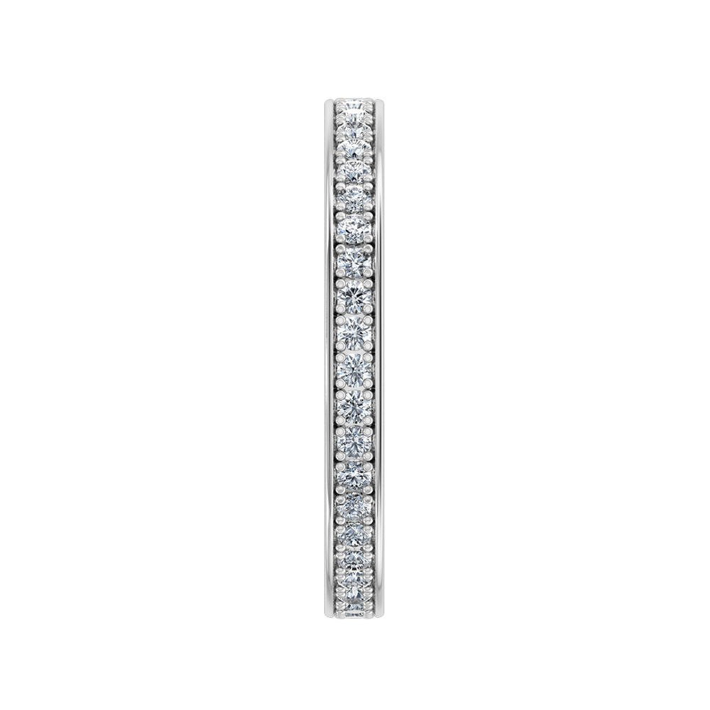 18K White Gold