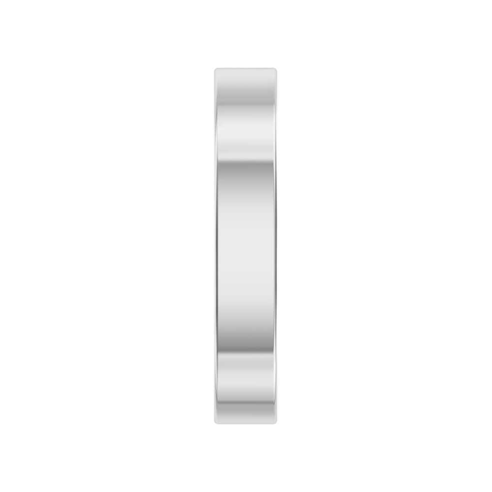 18K White Gold