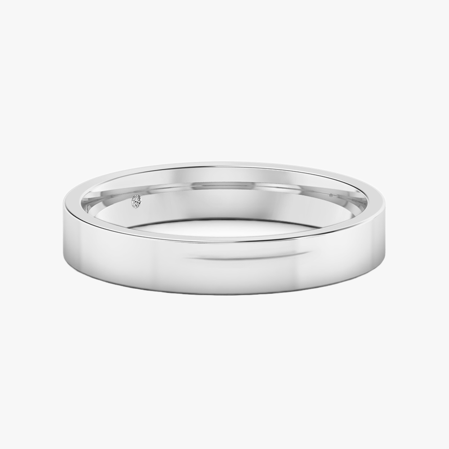 18K White Gold