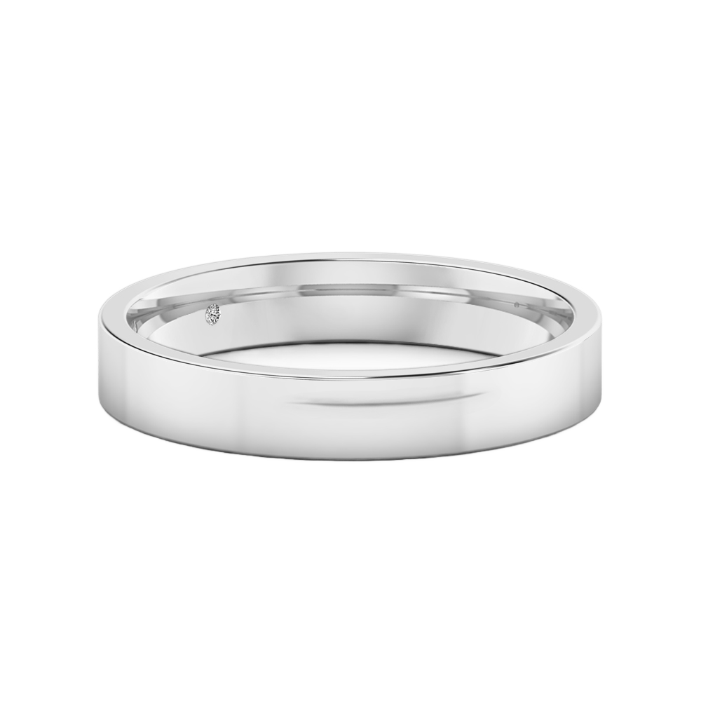 18K White Gold
