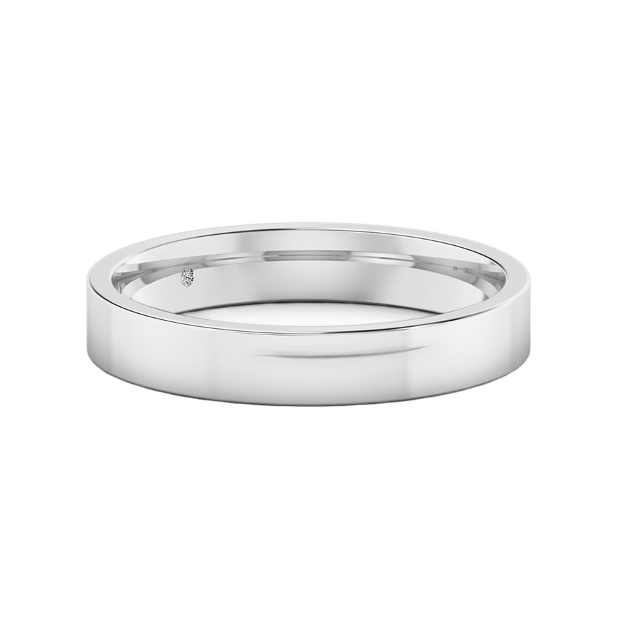 18K White Gold