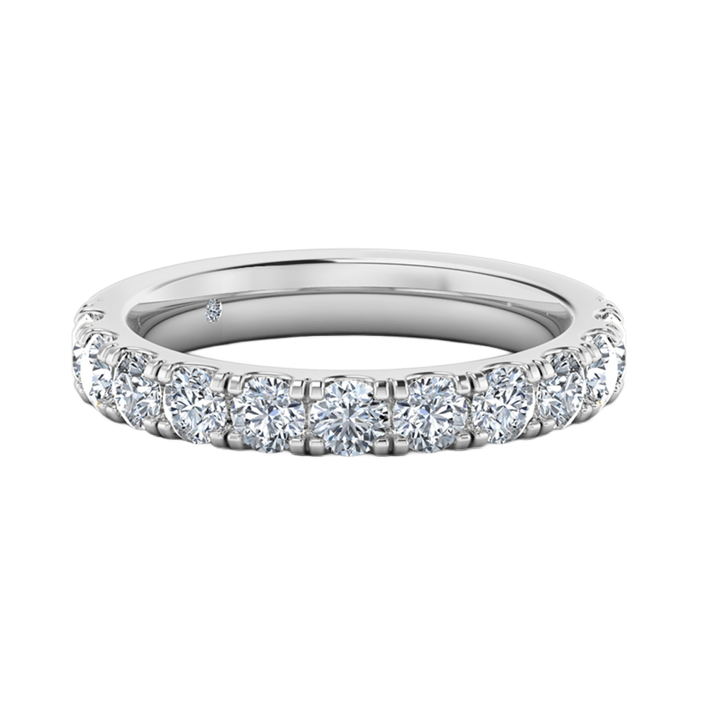 18K White Gold