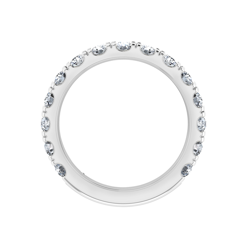 18K White Gold