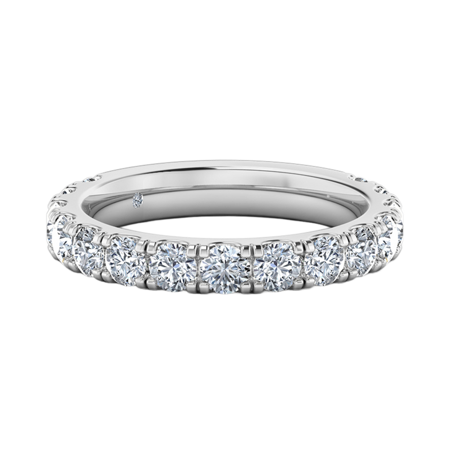 18K White Gold