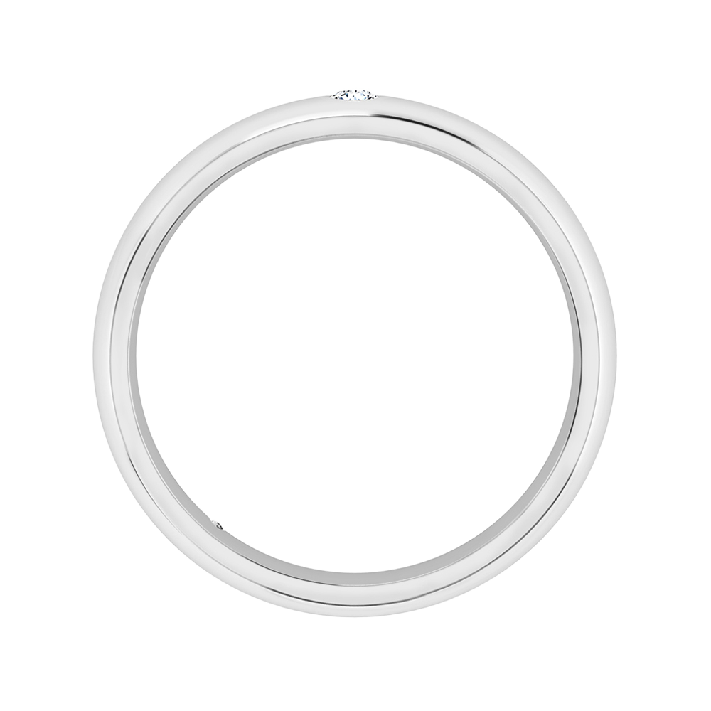 18K White Gold
